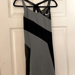 Nike Black and White tennis dress
